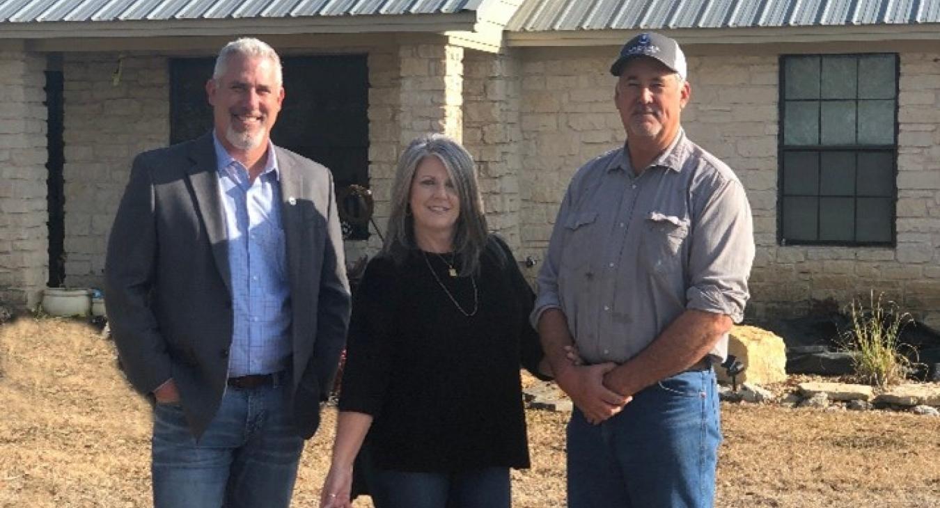 Pictured from left to right: Bryan Lightfoot, Melissa Rafay, & Randy Rafay.